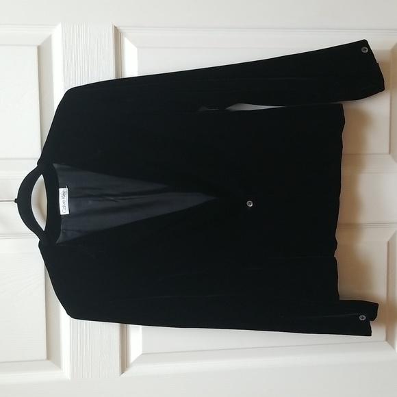 Calvin Klein Velvet Jacket - Picture 16 of 17
